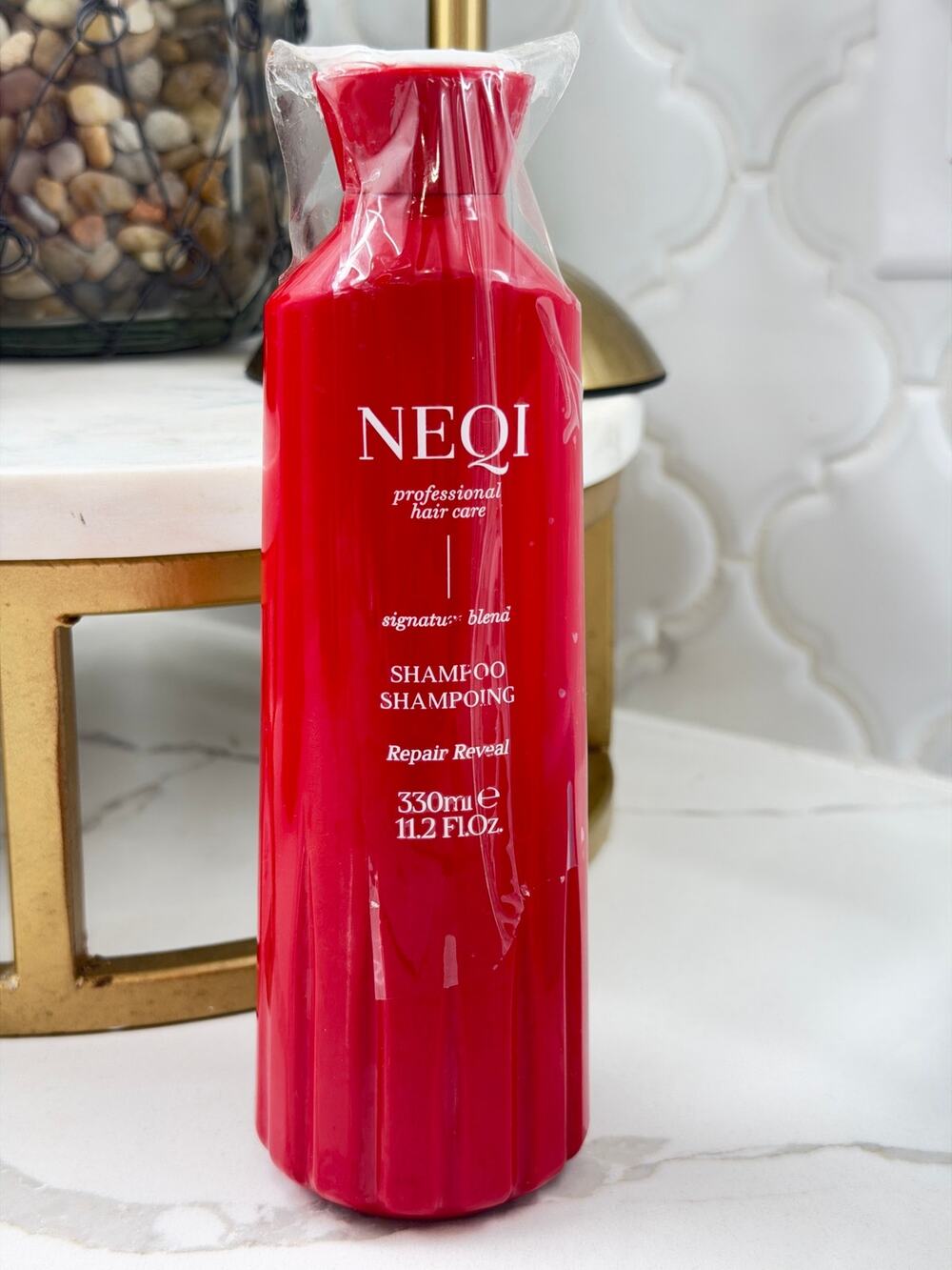 NEQI Repair Reveal Shampoo 11.2oz Sulfate Free Vegan Made in Italy New